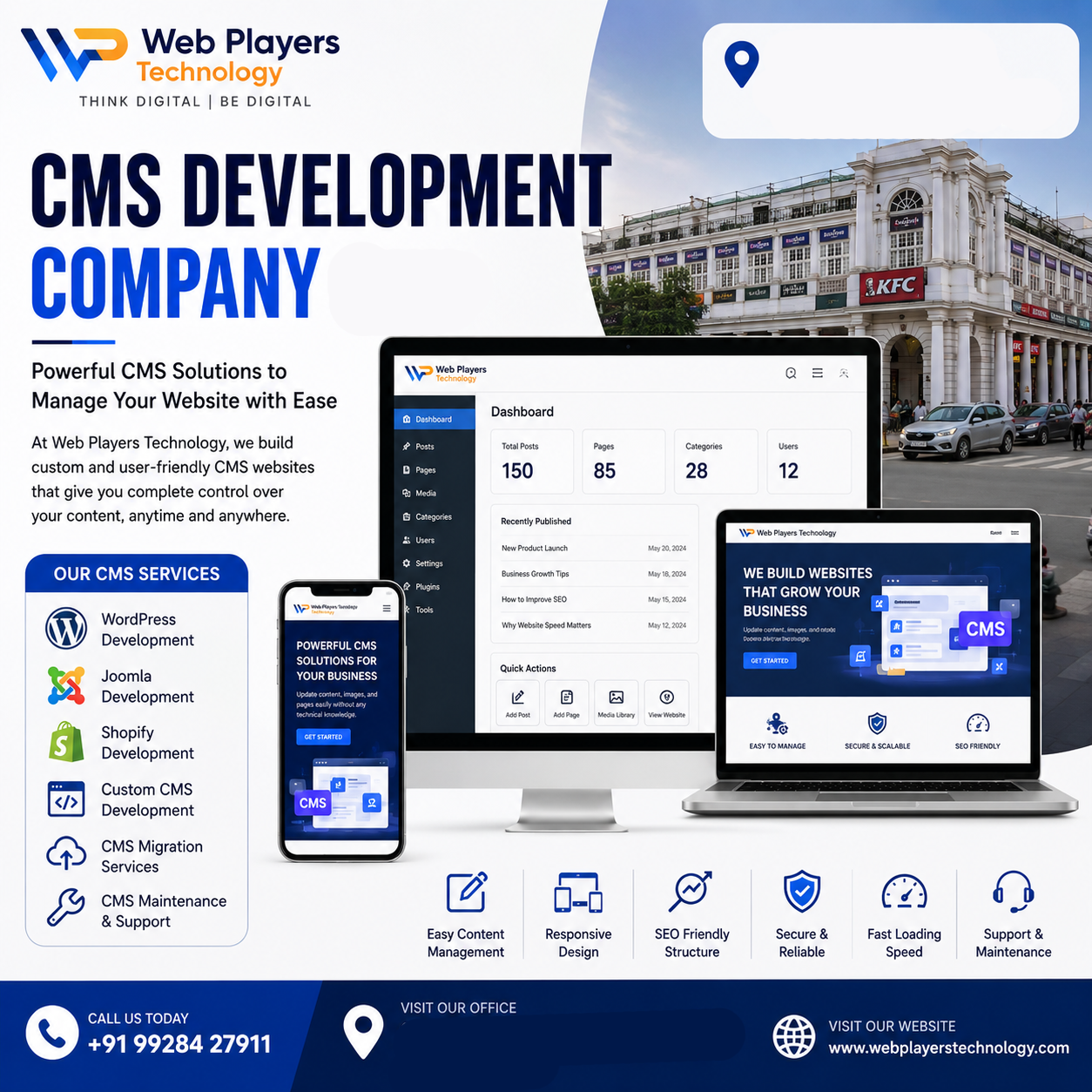 Professional CMS Development Company in Noida Custom SEO-Friendly CMS Solutions